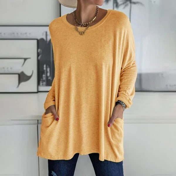 Keira™ | Relaxed Long Sleeve Top