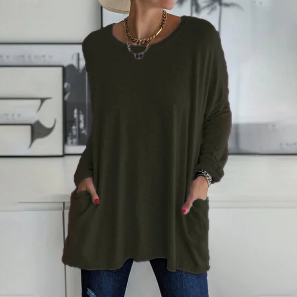 Keira™ | Relaxed Long Sleeve Top