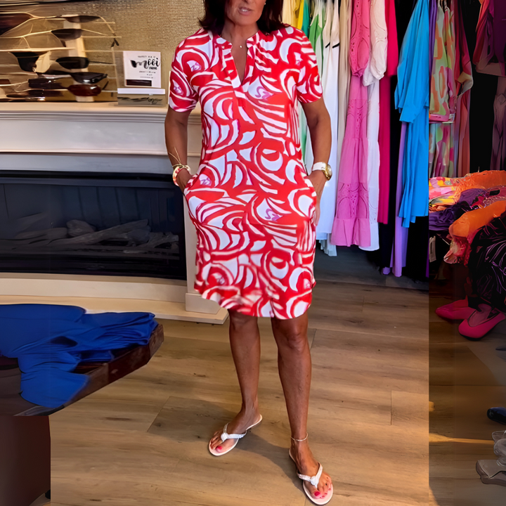 Tuiren™ | Feminine Summer Dress with Playful Elegance