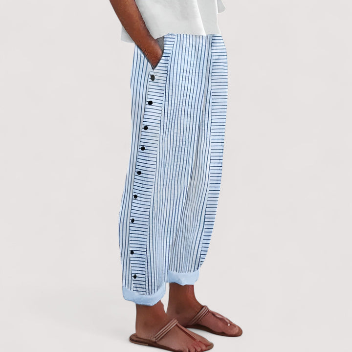 Orlaith™ | Lightweight Linen Pants for Summer Comfort & Style