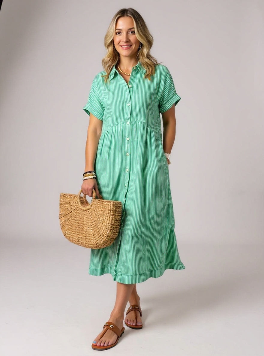 Wendy™ | Fashionable Striped Dress