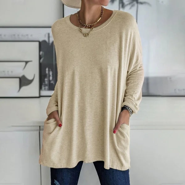 Keira™ | Relaxed Long Sleeve Top
