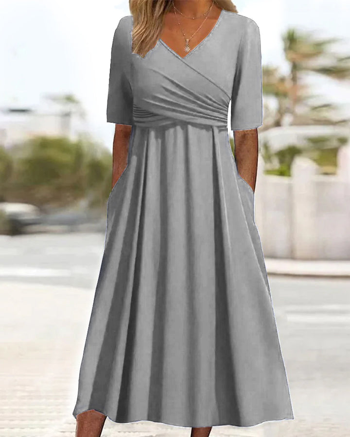 Saorla™ | Effortless Elegance – Summer Midi Dress