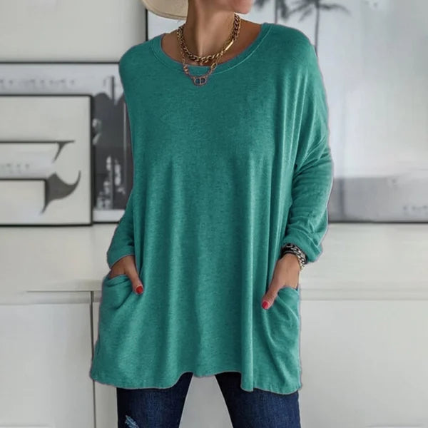 Keira™ | Relaxed Long Sleeve Top