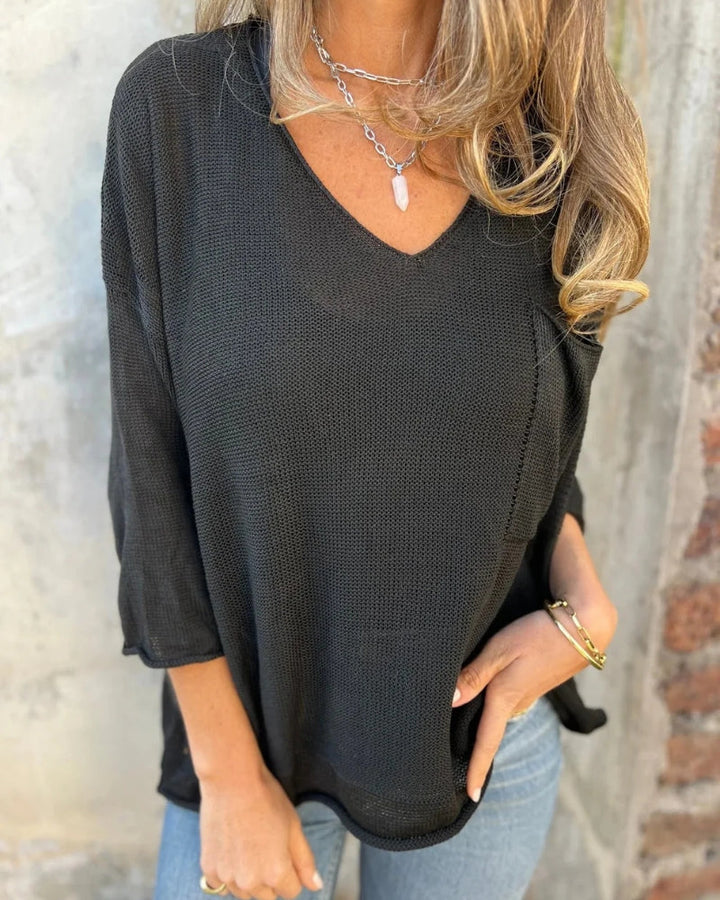 Abby™ | Boho Knit Top