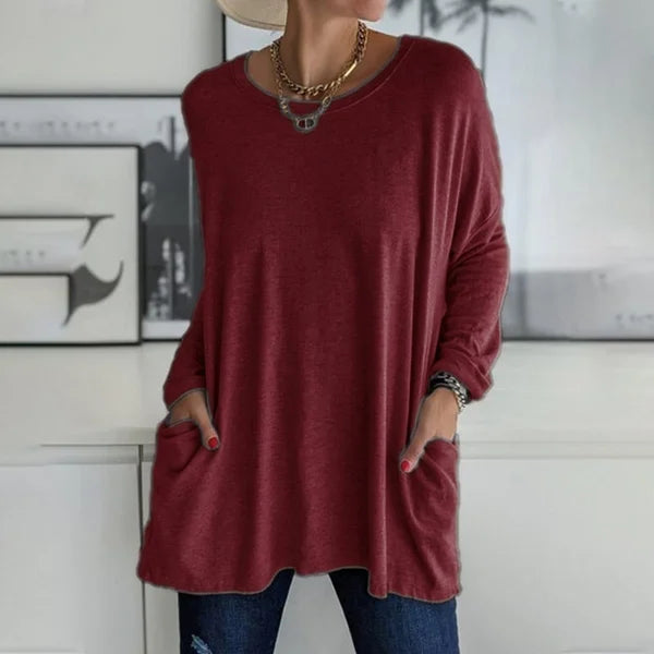 Keira™ | Relaxed Long Sleeve Top