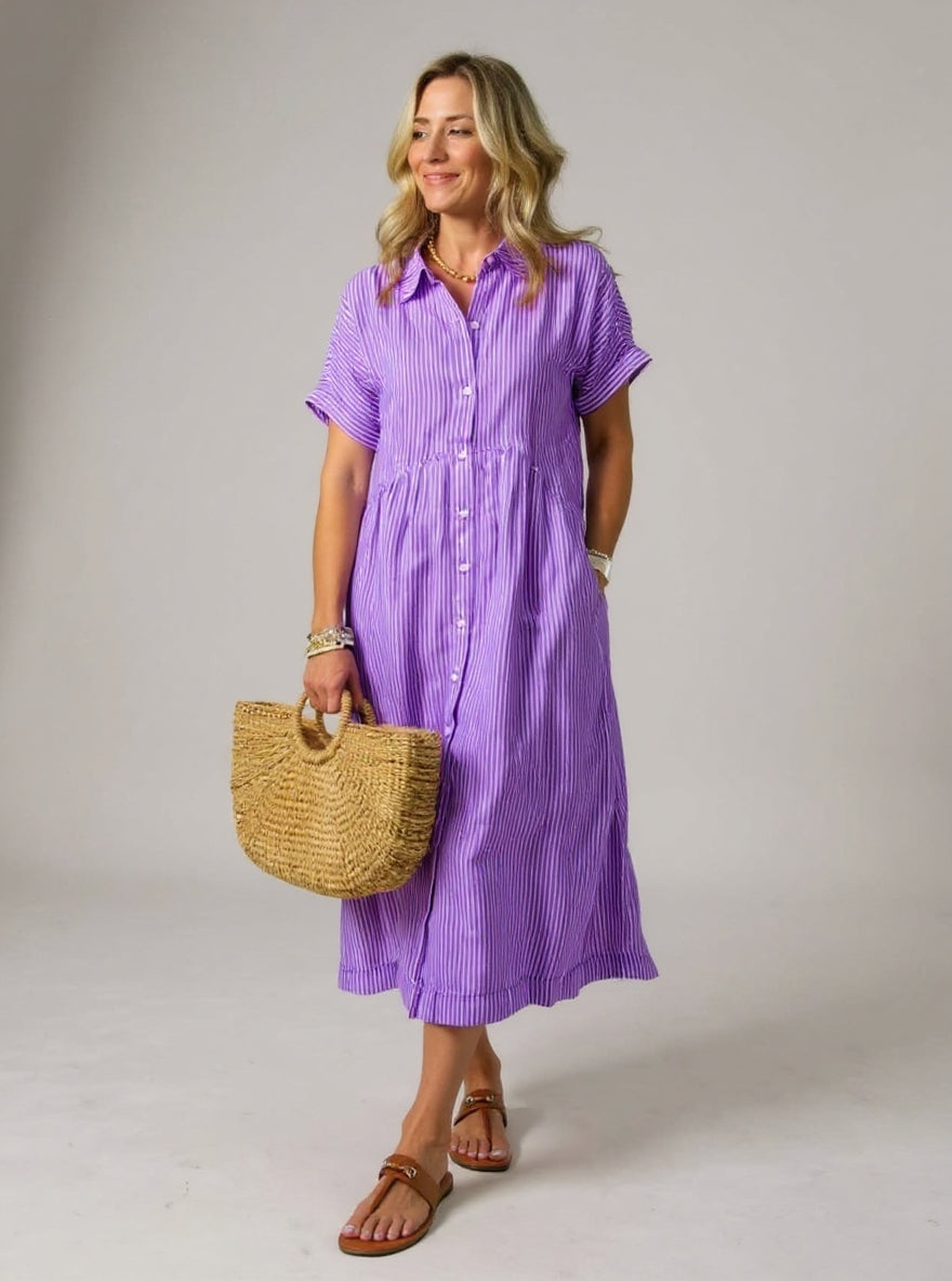 Wendy™ | Fashionable Striped Dress