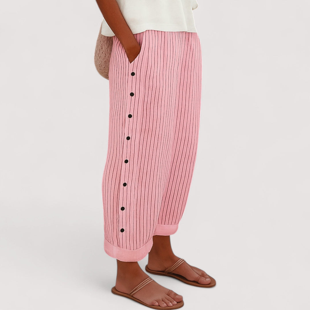 Orlaith™ | Lightweight Linen Pants for Summer Comfort & Style