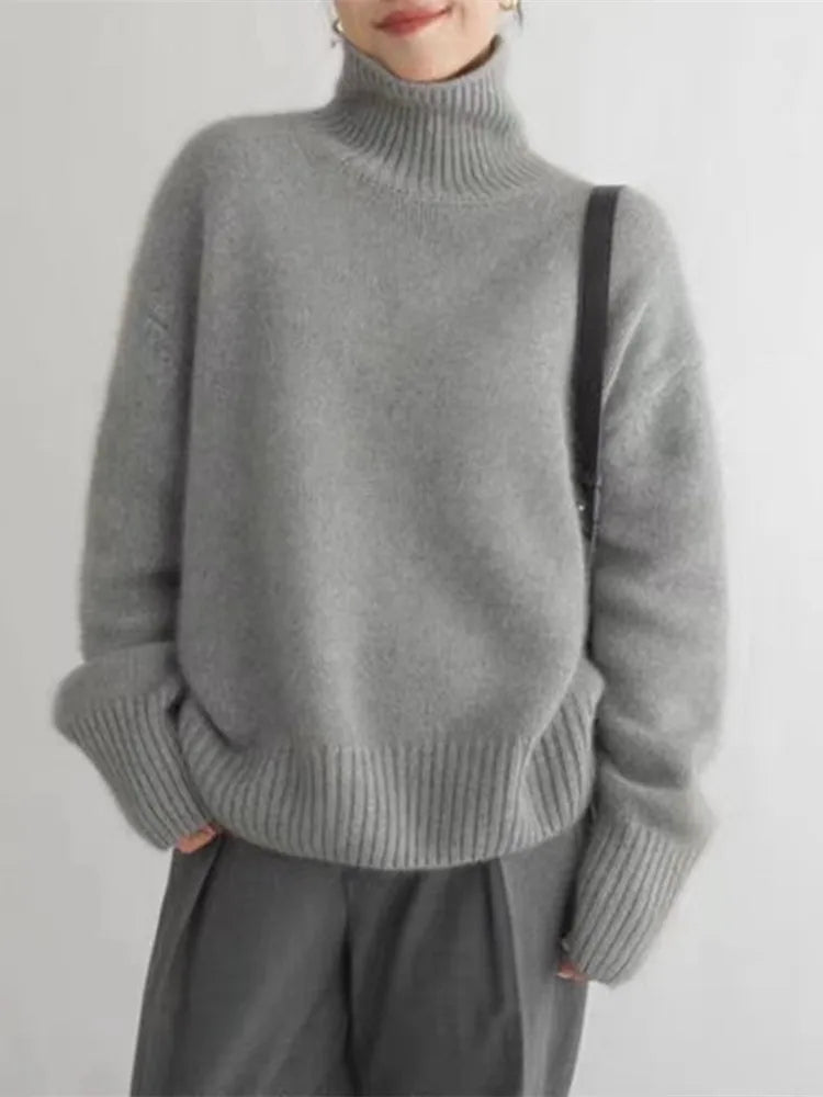 Julia™ | Cashmere Turtleneck Sweater