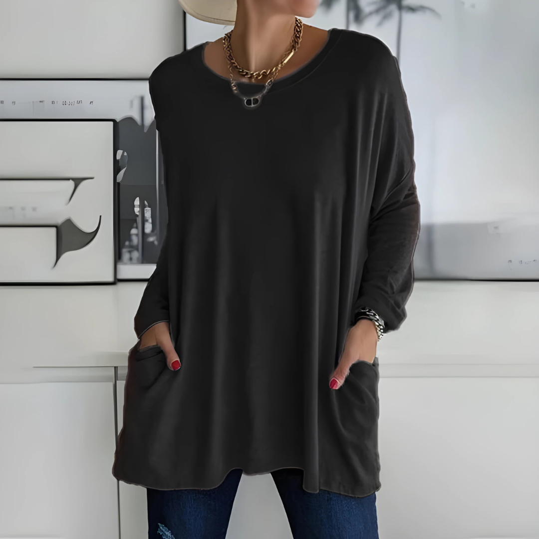 Keira™ | Relaxed Long Sleeve Top