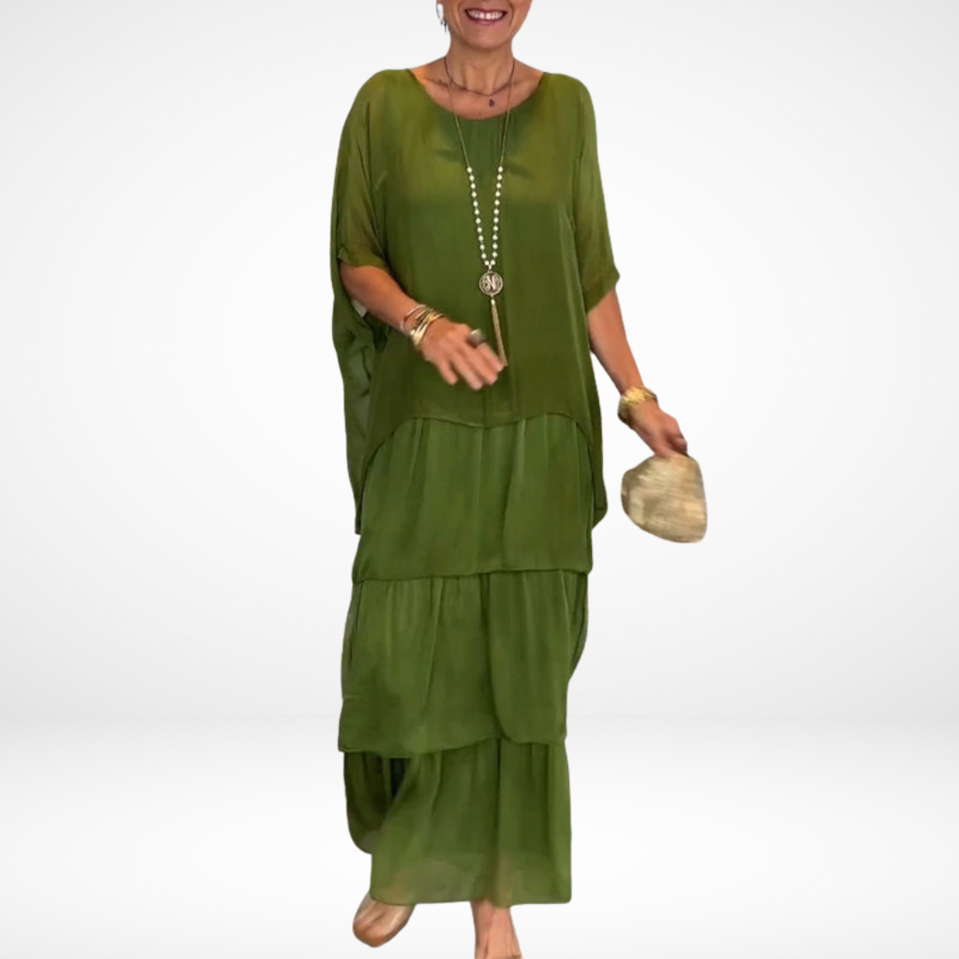 Georgia™ | Artistic Loose Maxi Dress