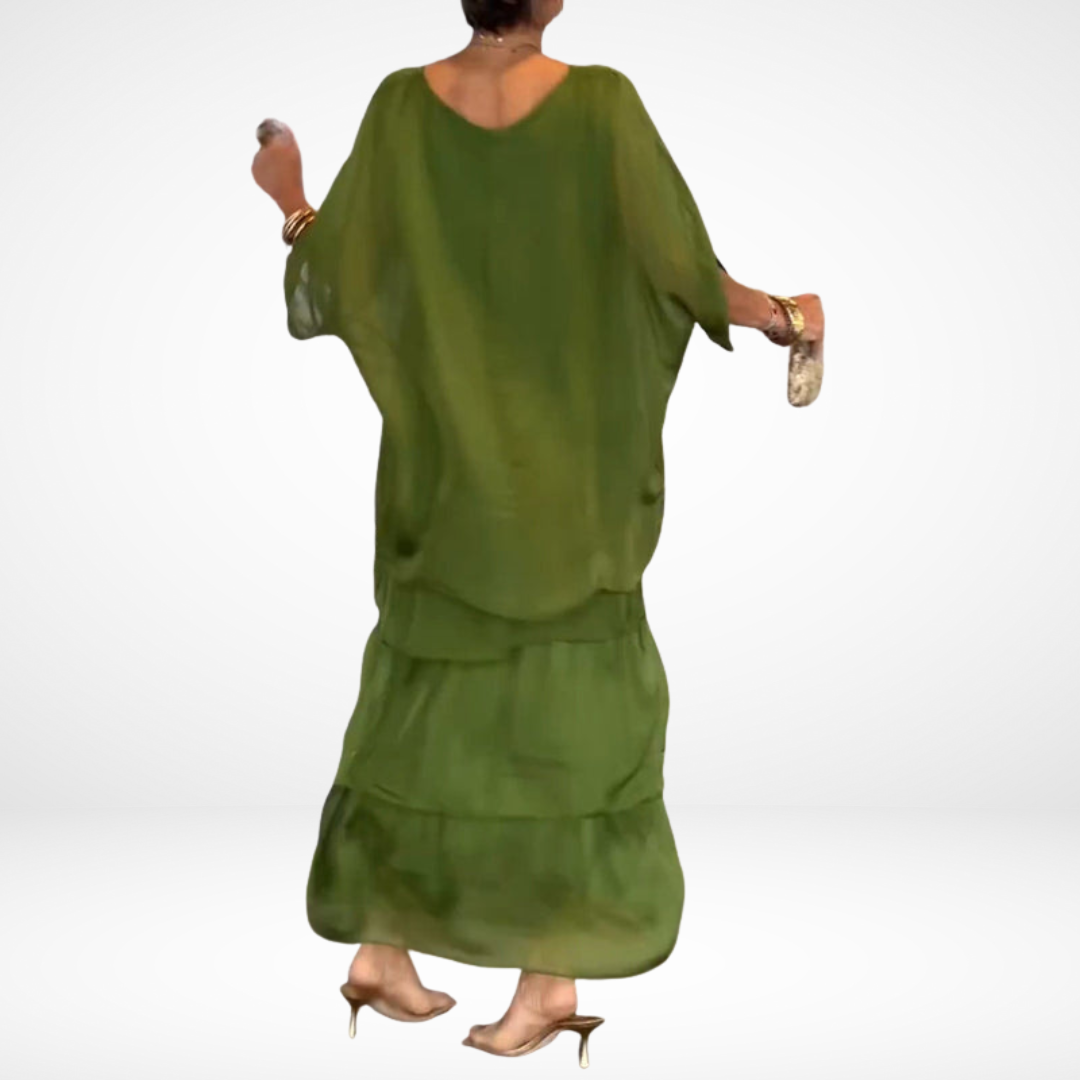 Georgia™ | Artistic Loose Maxi Dress