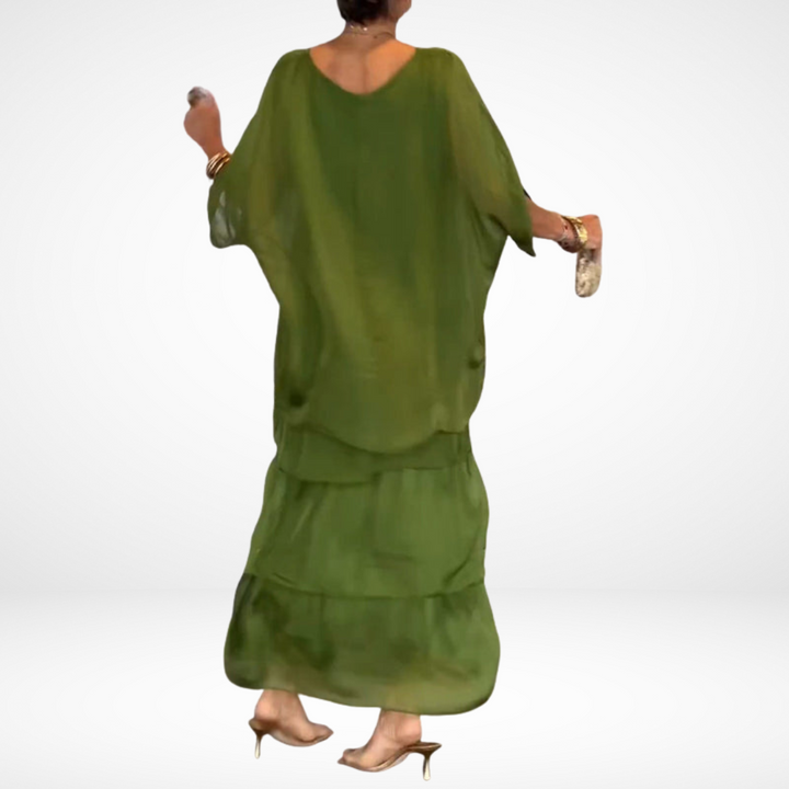 Georgia™ | Artistic Loose Maxi Dress