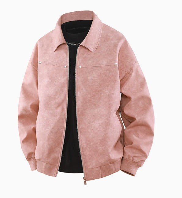 Ragnar™ | Classic Leather Jacket with Zip