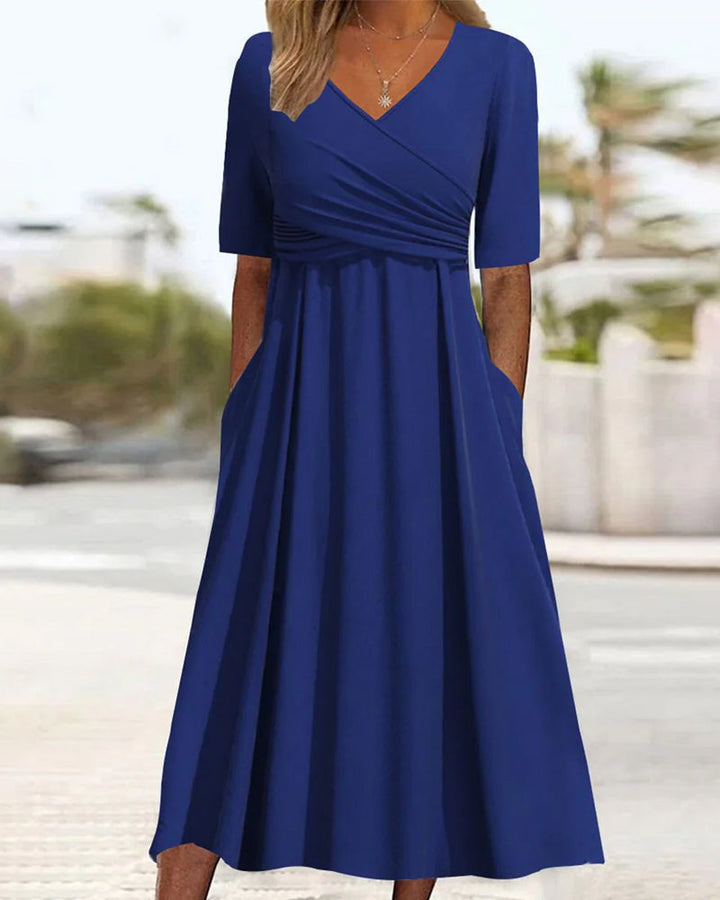 Saorla™ | Effortless Elegance – Summer Midi Dress