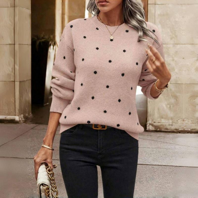 Bridget™ | Polka Dot Knitted Sweater