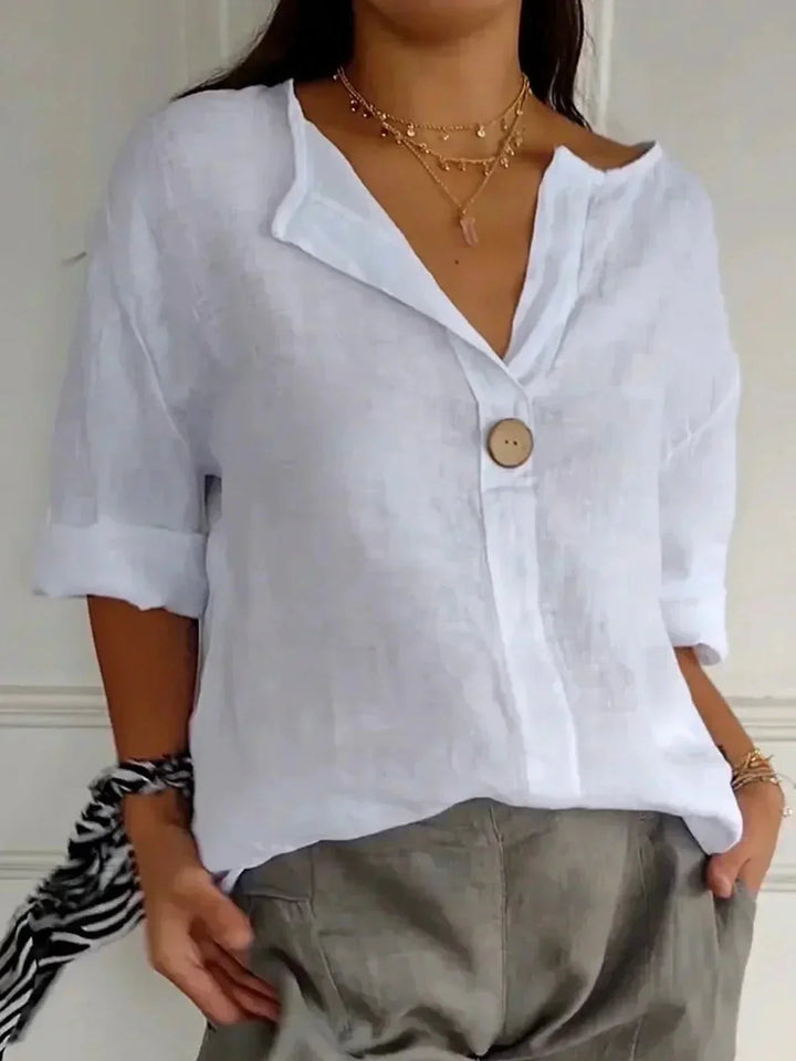 Piper™ | Relaxed V-Neck Top