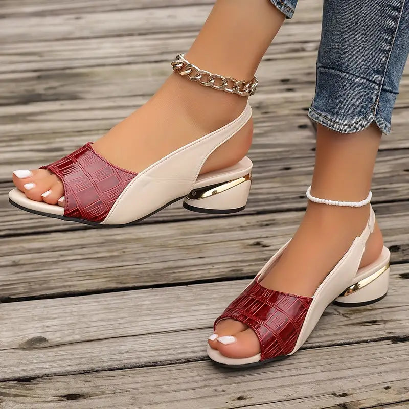 Fiadh™ | Leather Sandals for Effortless Summer Elegance