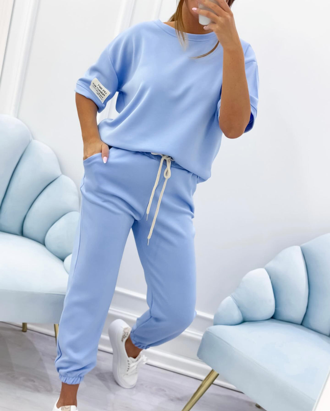 Nora™ | Short-Sleeve Lounge Set