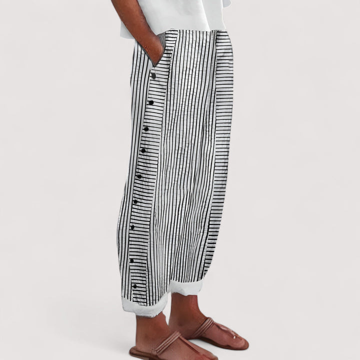 Orlaith™ | Lightweight Linen Pants for Summer Comfort & Style