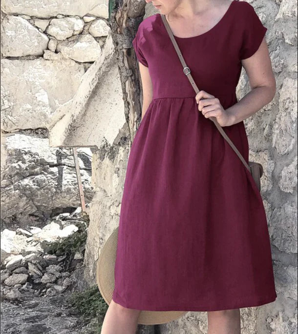 Carol™ | Stylish Dress with Short Sleeves