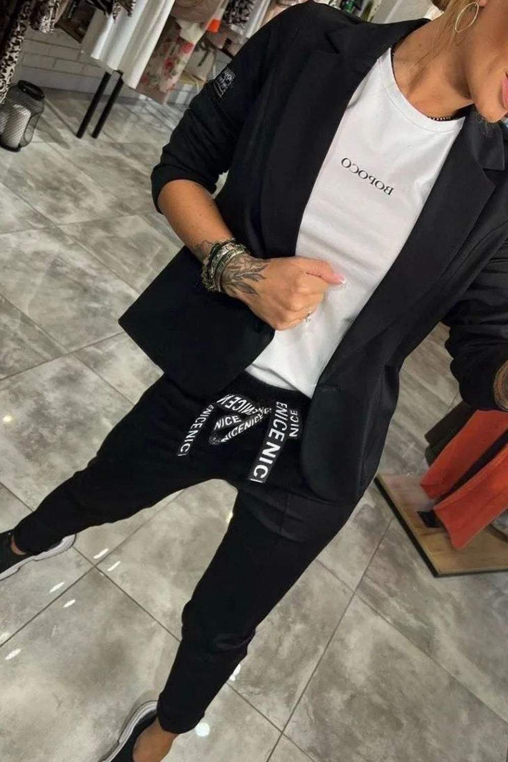 Harper™ | Relaxed Solid Color Two-Piece Set for Women