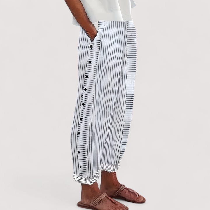 Orlaith™ | Lightweight Linen Pants for Summer Comfort & Style