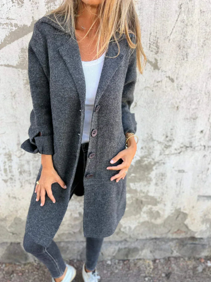 Stella™ | Long Knitted Coat
