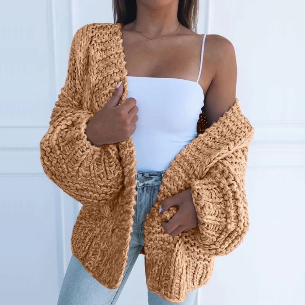 Laura™ | Chunky Knit Relaxed Cardigan