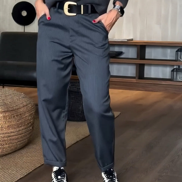 Alva™ | STRIPED SUIT TROUSERS