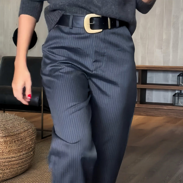 Alva™ | STRIPED SUIT TROUSERS