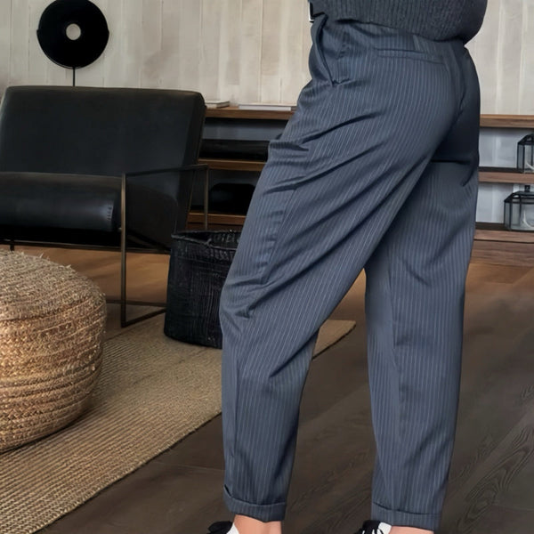 Alva™ | STRIPED SUIT TROUSERS