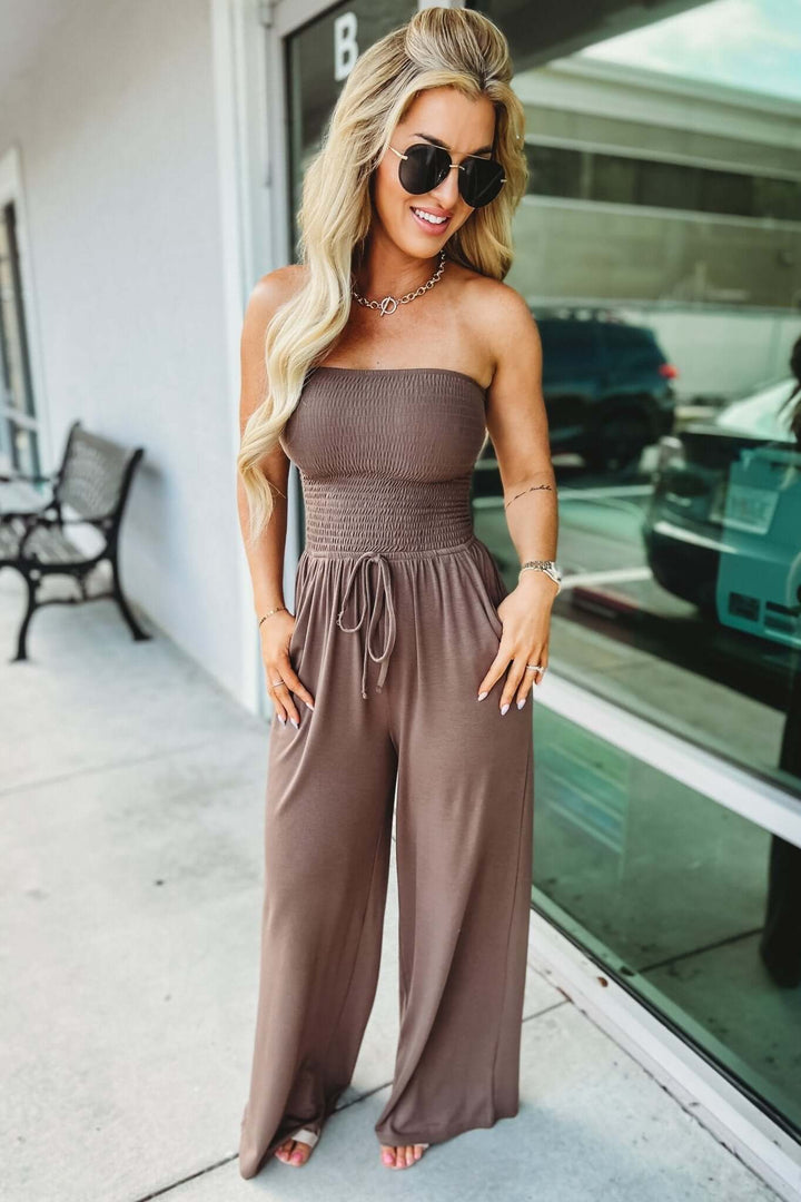 Luna™ | Stylish Off-Shoulder Jumpsuit