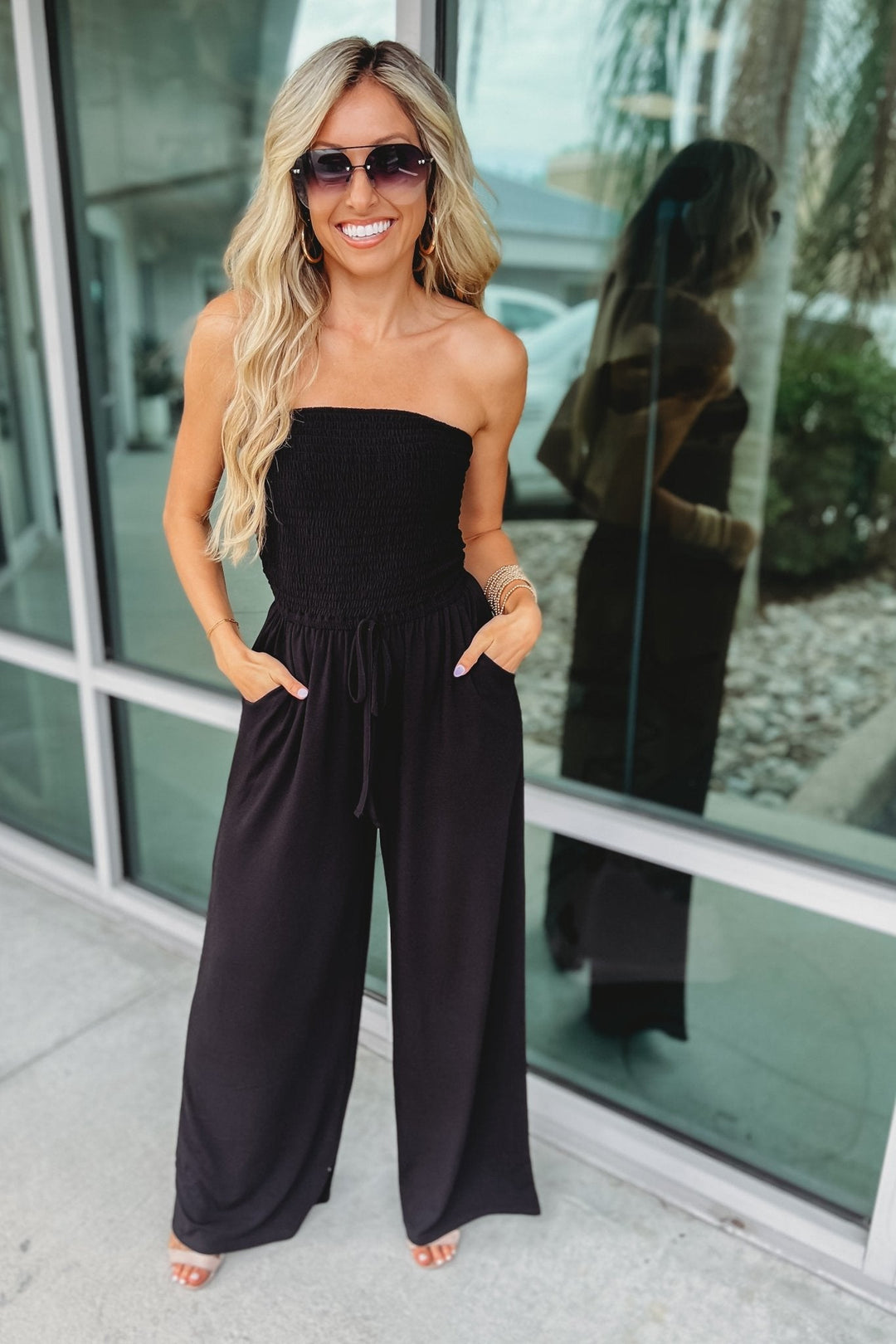 Luna™ | Stylish Off-Shoulder Jumpsuit