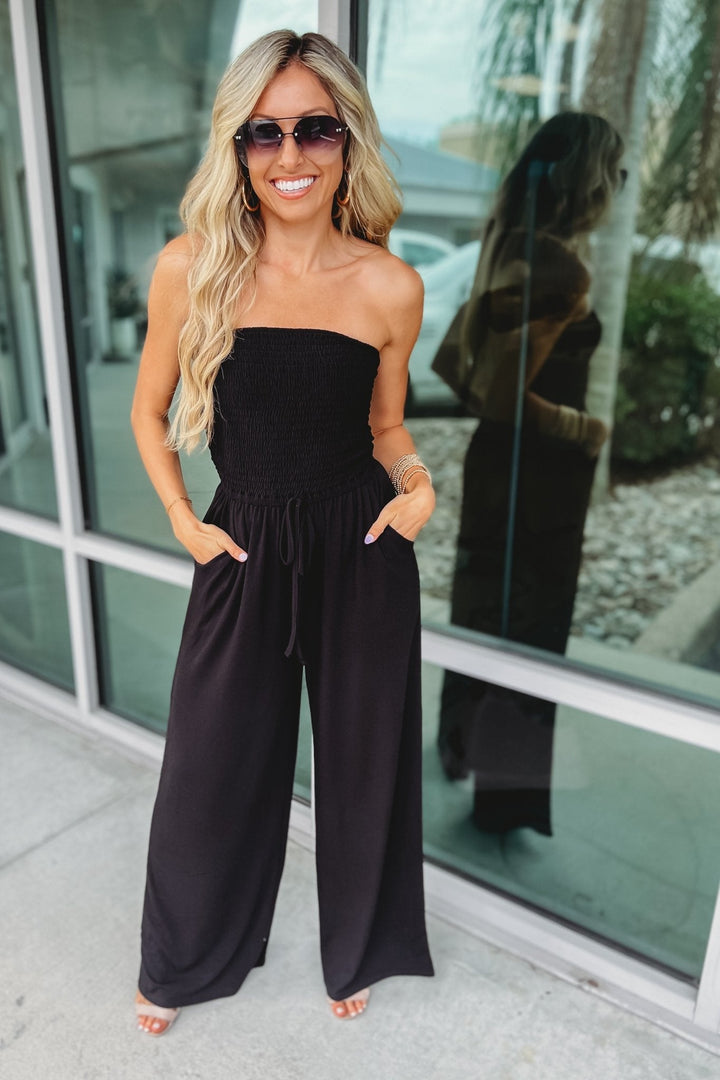 Luna™ | Stylish Off-Shoulder Jumpsuit