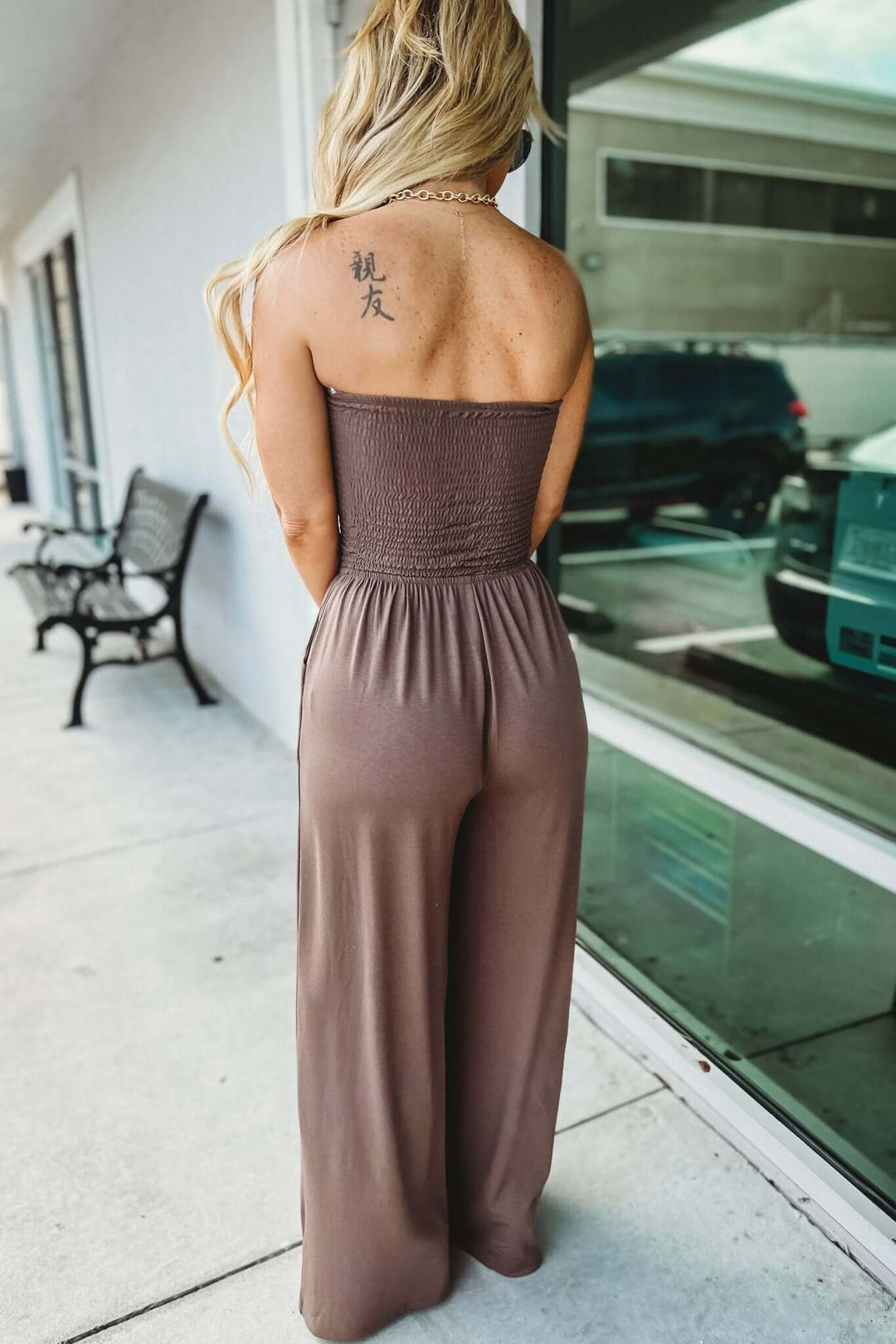 Luna™ | Stylish Off-Shoulder Jumpsuit